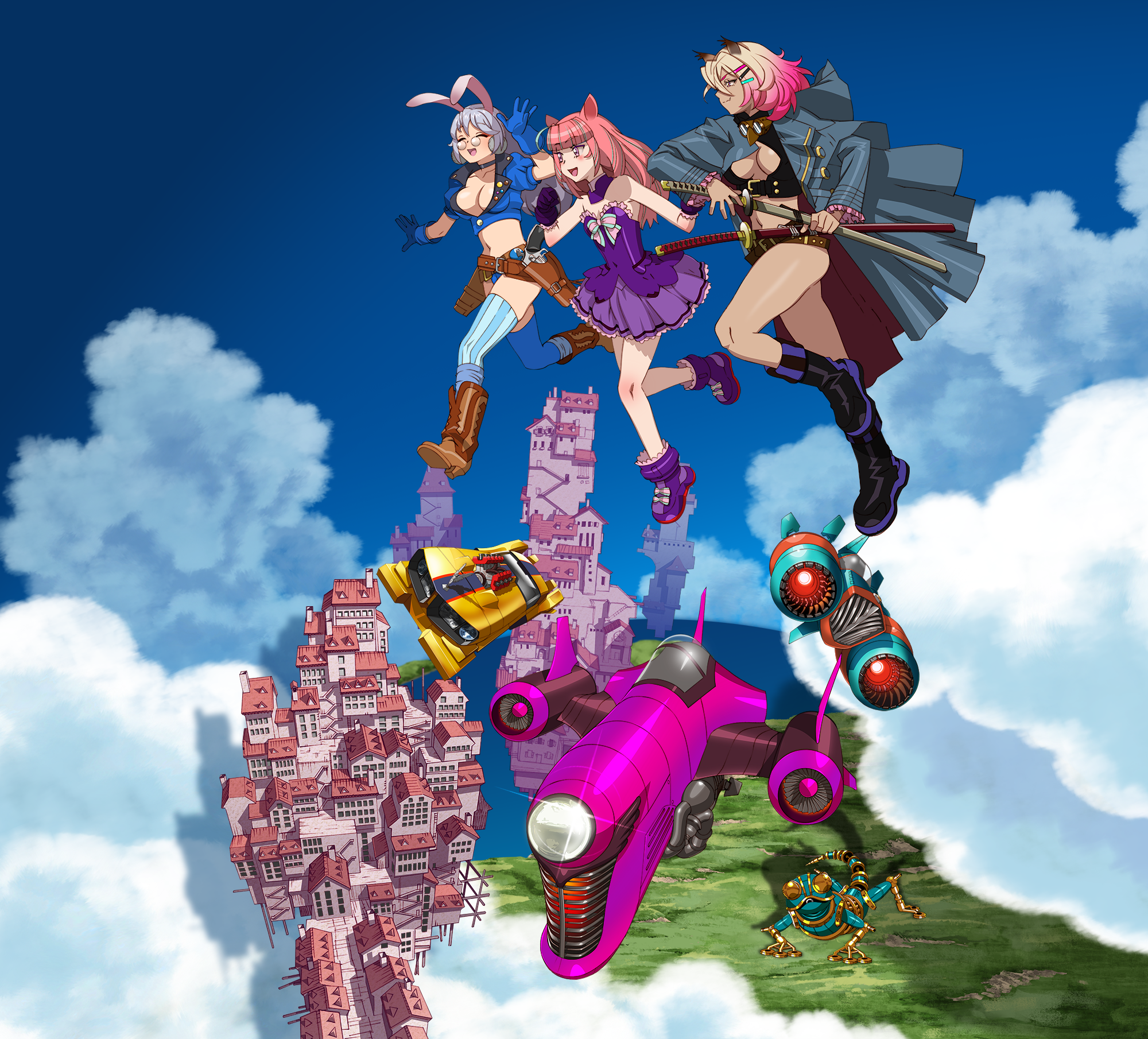 バウンティシスターズ」公式サイト - Nintendo Switch版12月18日発売